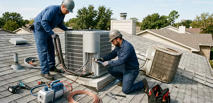Condensing Unit Installation in New Haven